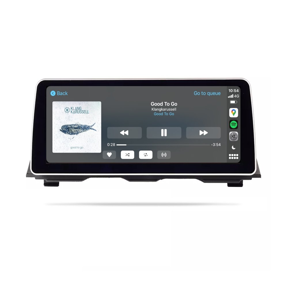 BMW 5 Series 2005-2010 (E60 E61 E62) - Premium Head Unit Upgrade Kit: Radio Infotainment System with Wired & Wireless Apple CarPlay and Android Auto Compatibility - baeumer technologies