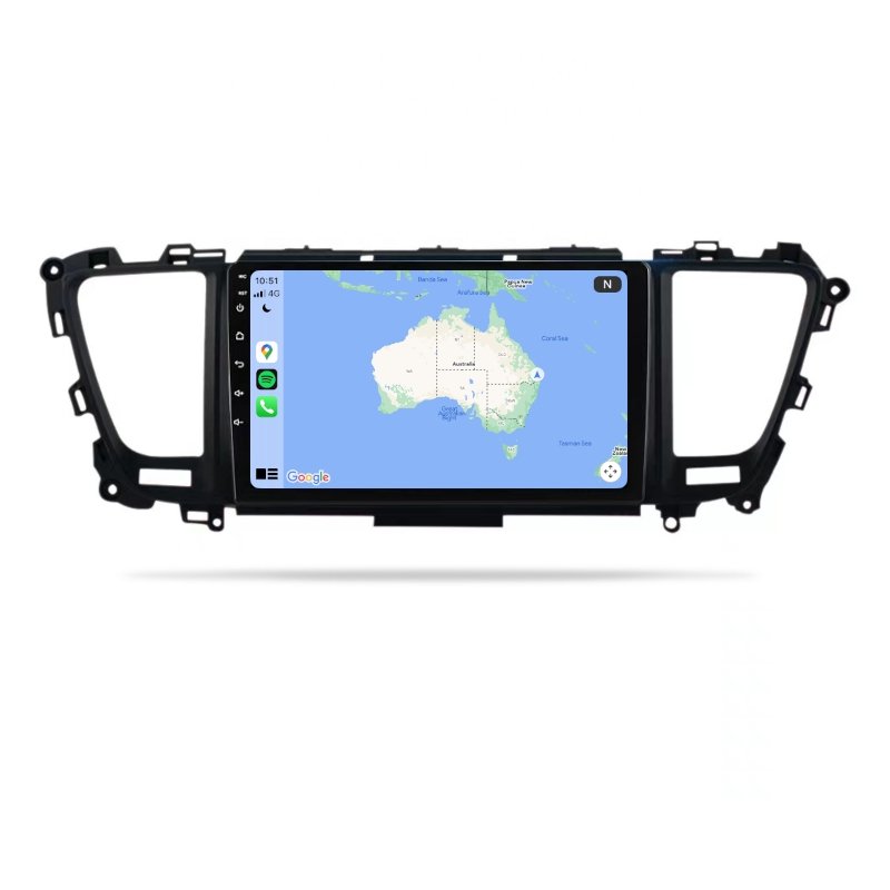 Kia Carnival 2015-2021 YP - Premium Head Unit Upgrade Kit: Radio Infotainment System with Wired & Wireless Apple CarPlay and Android Auto Compatibility - baeumer technologies