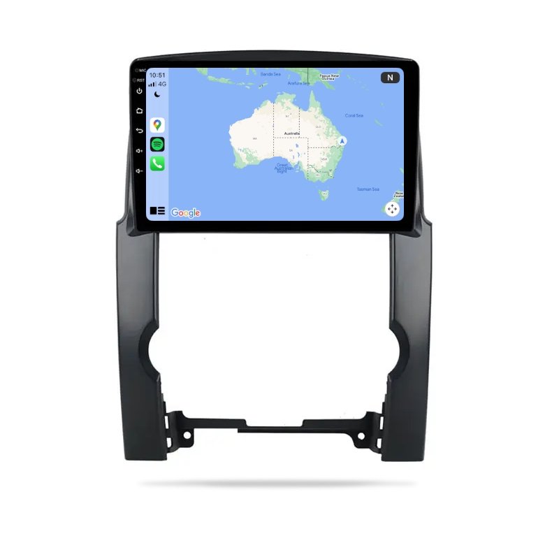 Kia Sorento 2009-2012 XM - Premium Head Unit Upgrade Kit: Radio Infotainment System with Wired & Wireless Apple CarPlay and Android Auto Compatibility - baeumer technologies
