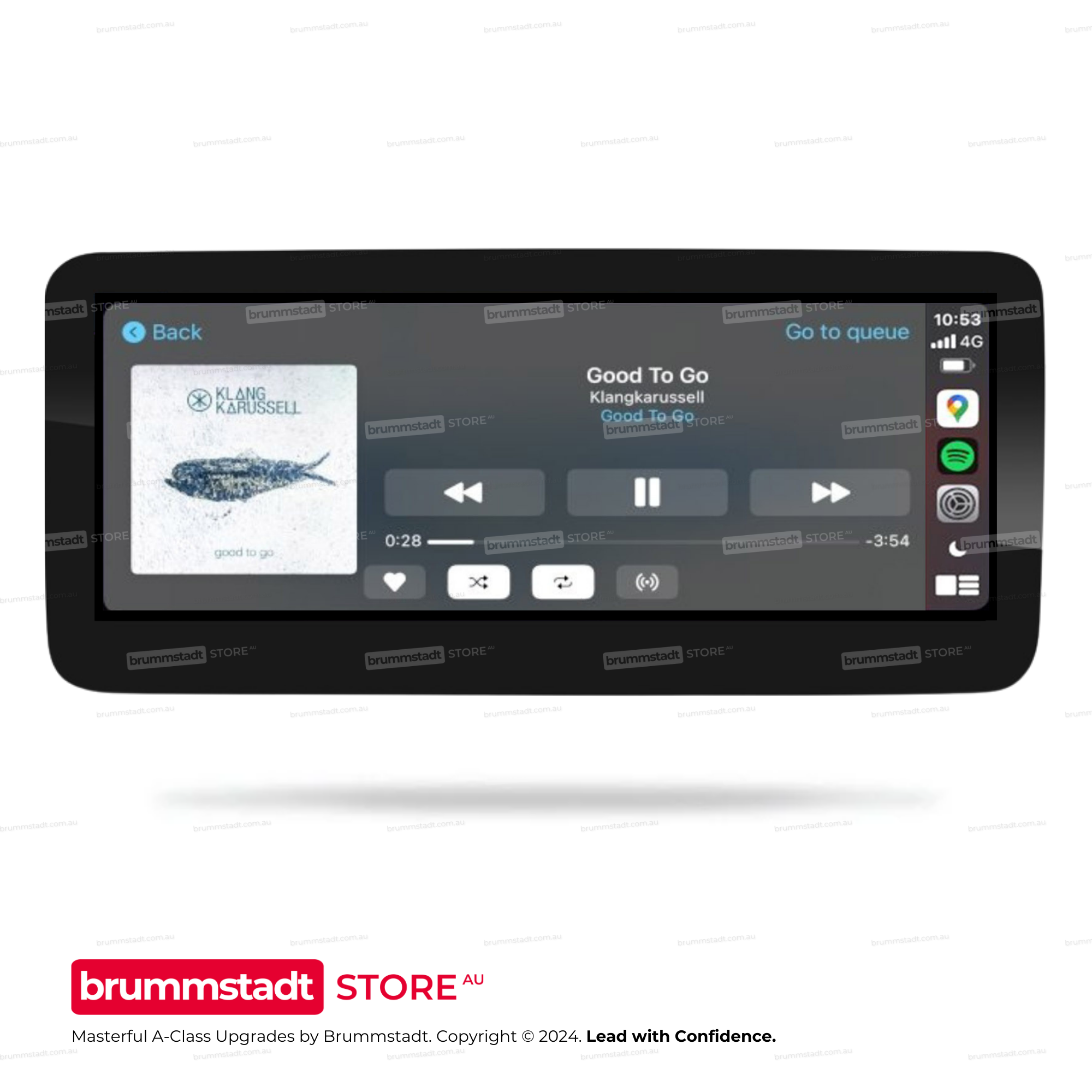 Mercedes Benz A-Class NTG 5.0 2012-2018 - Premium Head Unit Upgrade Kit: Radio Infotainment System with Wired & Wireless Apple CarPlay and Android Auto Compatibility
