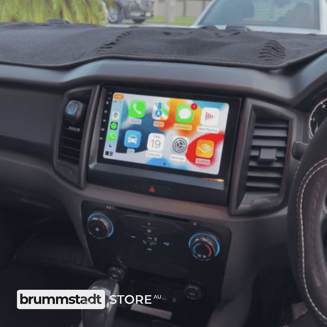 Ford Ranger 2015-2022 PX MkII & MkIII - Premium Head Unit Upgrade Kit: Radio Infotainment System with Wired & Wireless Apple CarPlay and Android Auto Compatibility