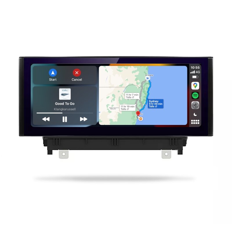 Audi A1 2010-2018 - Premium Head Unit Upgrade Kit: Radio Infotainment System with Wired & Wireless Apple CarPlay and Android Auto Compatibility - baeumer technologies