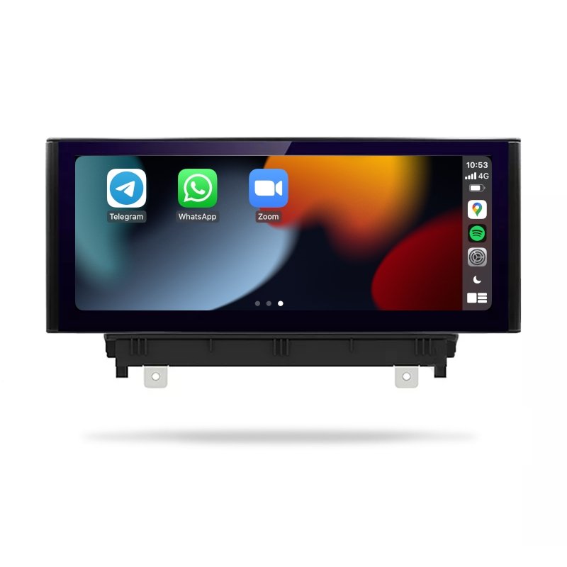 Audi A3 2014-2020 - Premium Head Unit Upgrade Kit: Radio Infotainment System with Wired & Wireless Apple CarPlay and Android Auto Compatibility - baeumer technologies