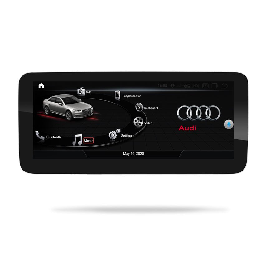 Audi A6 2007-2011 MMI 2G version - Premium Head Unit Upgrade Kit: Radio Infotainment System with Wired & Wireless Apple CarPlay and Android Auto Compatibility - baeumer technologies
