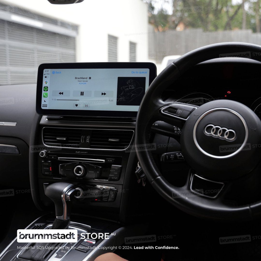 Audi SQ5 2009-2016 - Premium Head Unit Upgrade Kit: Radio Infotainment System with Wired & Wireless Apple CarPlay and Android Auto Compatibility - baeumer technologies