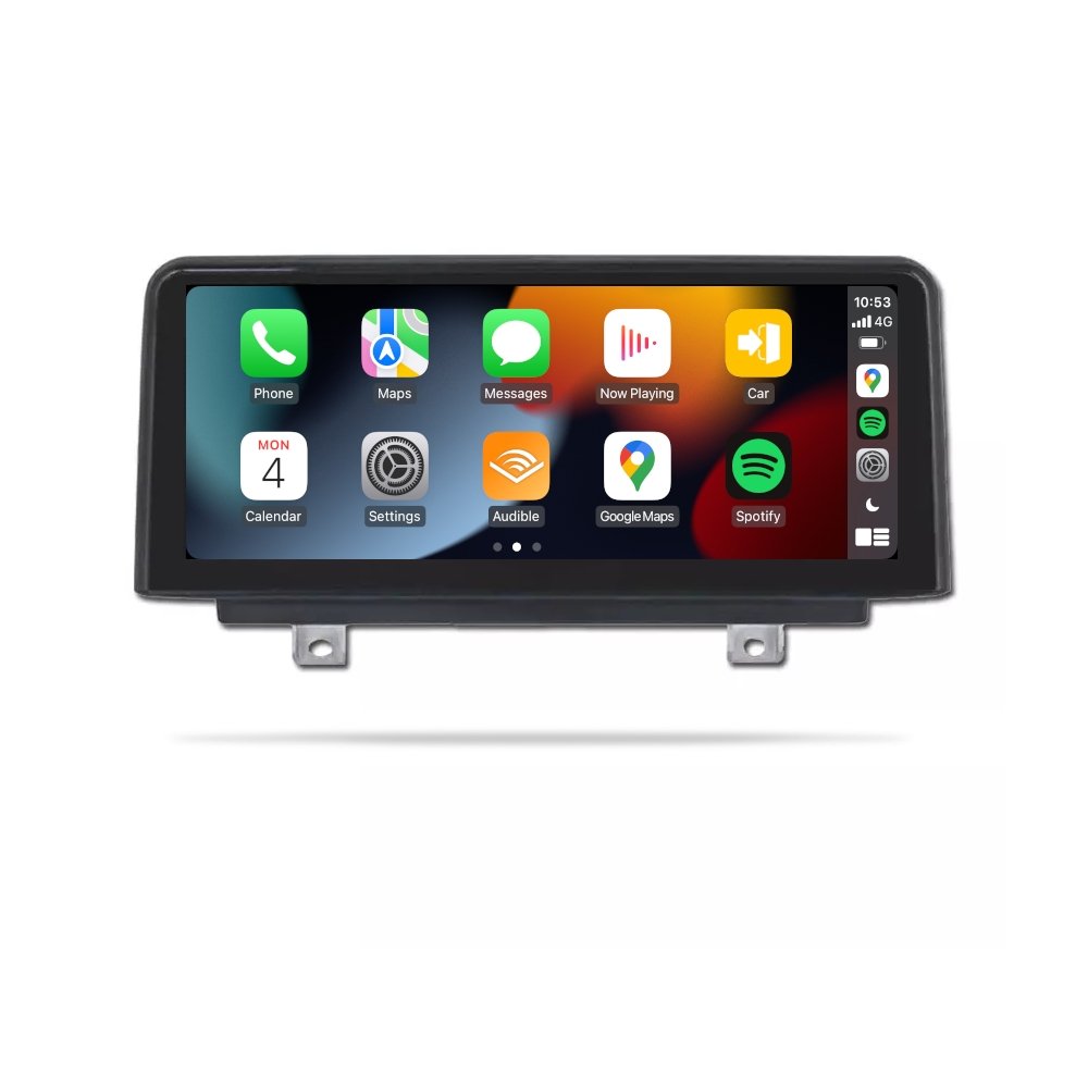 BMW 4 Series 2010-2017 (F32 F33 F36) - Premium Head Unit Upgrade Kit: Radio Infotainment System with Wired & Wireless Apple CarPlay and Android Auto Compatibility - baeumer technologies