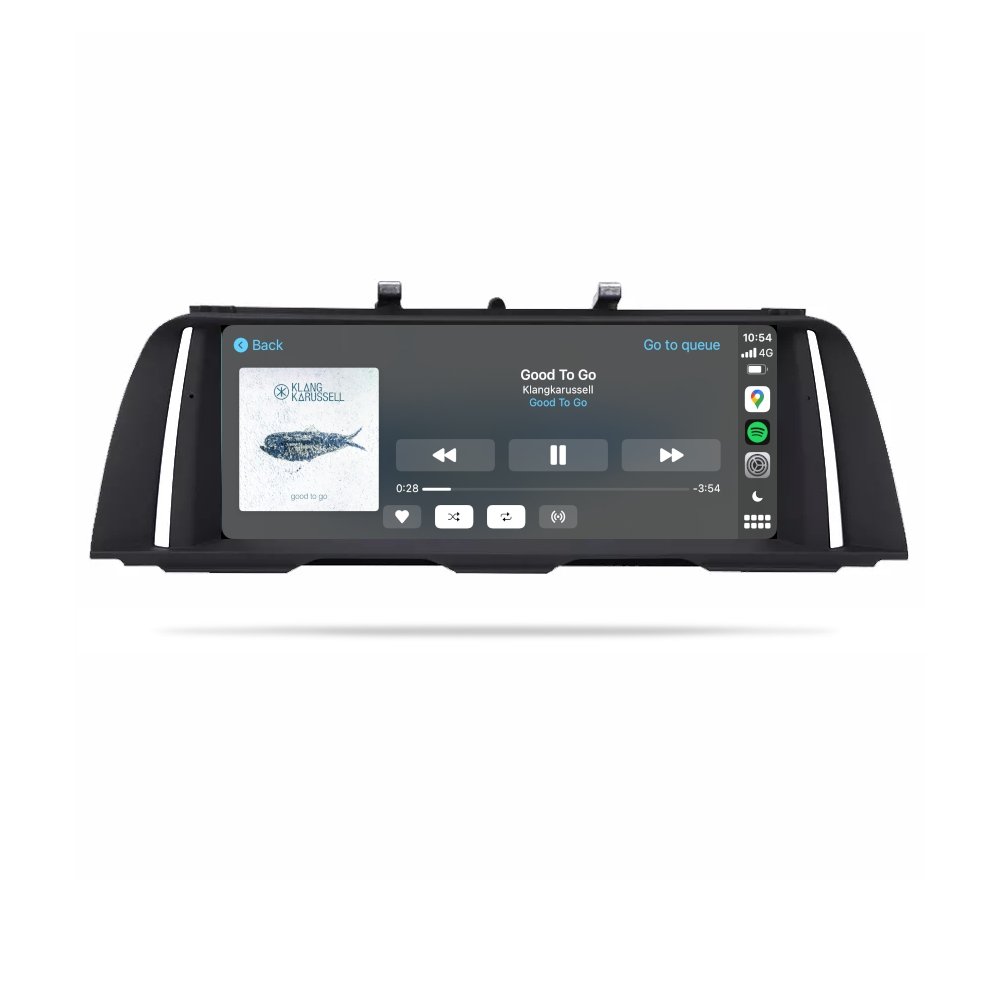 BMW 5 Series 2011-2017 (F10 F11) - Premium Head Unit Upgrade Kit: Radio Infotainment System with Wired & Wireless Apple CarPlay and Android Auto Compatibility - baeumer technologies