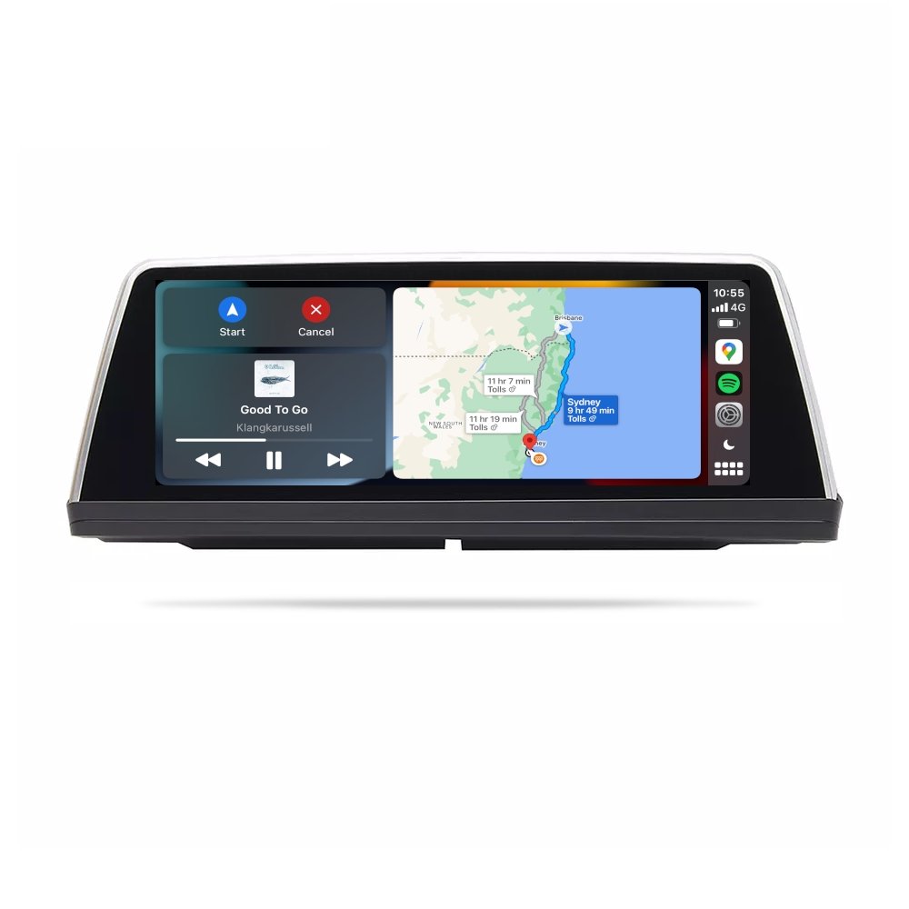 BMW 5 Series G30 EVO 2017-2022 - Premium Head Unit Upgrade Kit: Radio Infotainment System with Wired & Wireless Apple CarPlay and Android Auto Compatibility - baeumer technologies