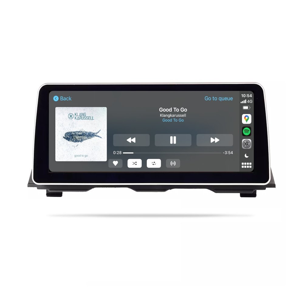 BMW 7 Series 2011-2017 (F01 F02 F03 F04 F06) - Premium Head Unit Upgrade Kit: Radio Infotainment System with Wired & Wireless Apple CarPlay and Android Auto Compatibility - baeumer technologies