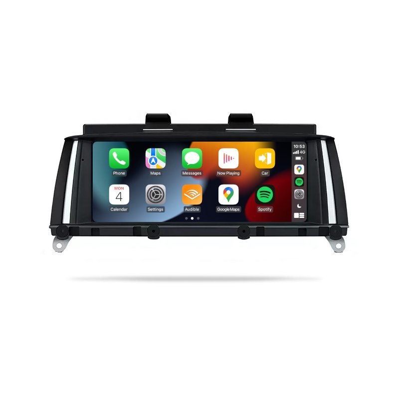 BMW X4 Series 2011-2016 (F26) - Premium Head Unit Upgrade Kit: Radio Infotainment System with Wired & Wireless Apple CarPlay and Android Auto Compatibility - baeumer technologies