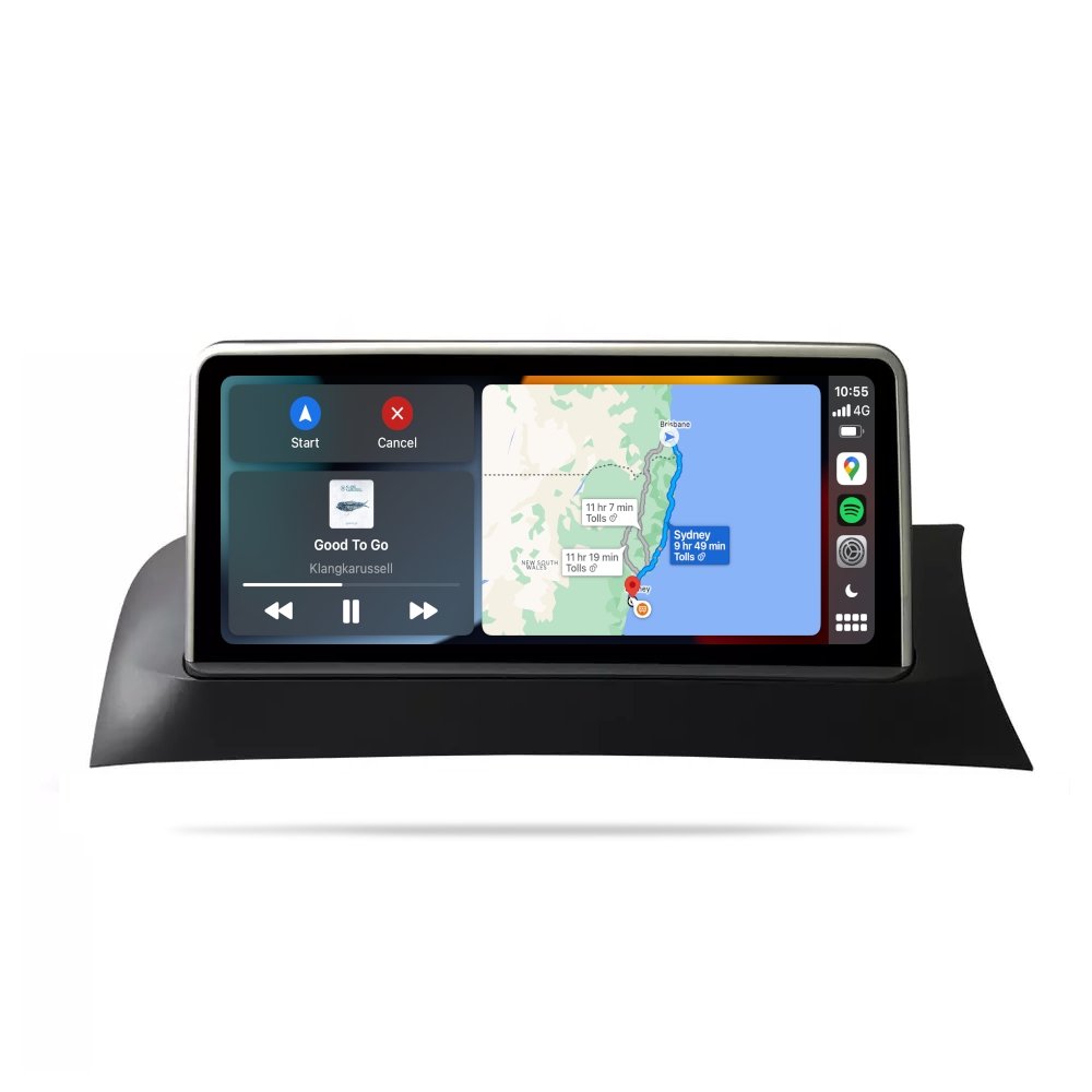 BMW X4 Series 2011-2016 (F26) - Premium Head Unit Upgrade Kit: Radio Infotainment System with Wired & Wireless Apple CarPlay and Android Auto Compatibility - baeumer technologies