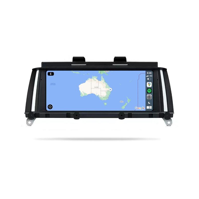 BMW X4 Series 2011-2016 (F26) - Premium Head Unit Upgrade Kit: Radio Infotainment System with Wired & Wireless Apple CarPlay and Android Auto Compatibility - baeumer technologies