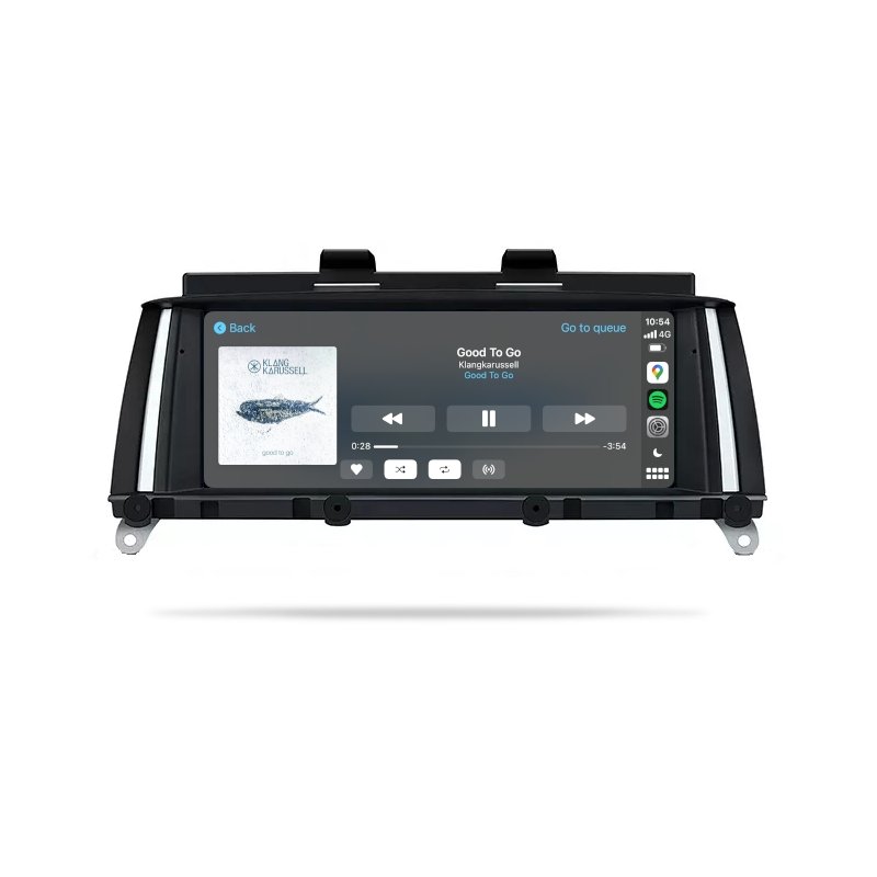 BMW X4 Series 2011-2016 (F26) - Premium Head Unit Upgrade Kit: Radio Infotainment System with Wired & Wireless Apple CarPlay and Android Auto Compatibility - baeumer technologies