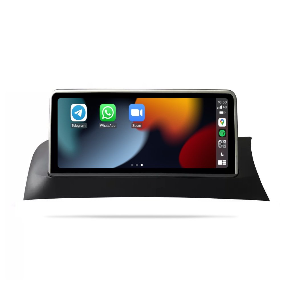 BMW X4 Series 2011-2016 (F26) - Premium Head Unit Upgrade Kit: Radio Infotainment System with Wired & Wireless Apple CarPlay and Android Auto Compatibility - baeumer technologies