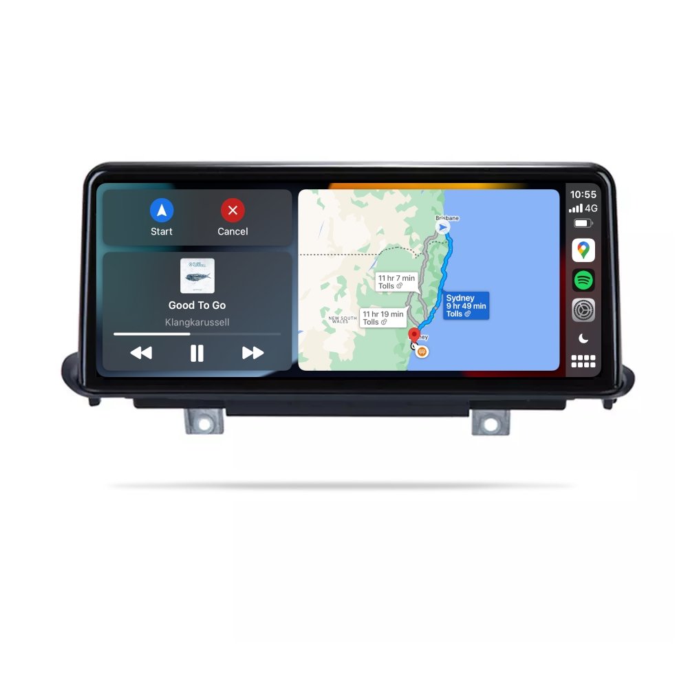 BMW X6 Series 2018-2019 - Premium Head Unit Upgrade Kit: Radio Infotainment System with Wired & Wireless Apple CarPlay and Android Auto Compatibility - baeumer technologies