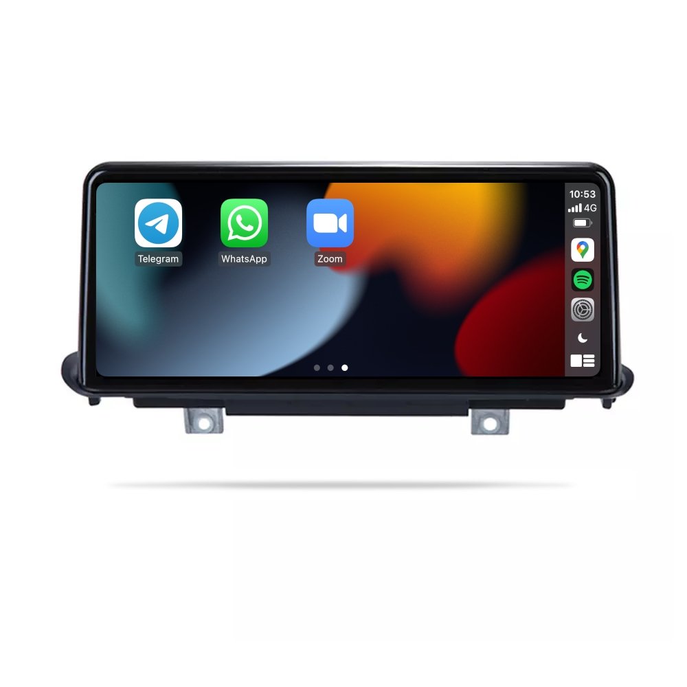 BMW X6 Series 2018-2019 - Premium Head Unit Upgrade Kit: Radio Infotainment System with Wired & Wireless Apple CarPlay and Android Auto Compatibility - baeumer technologies