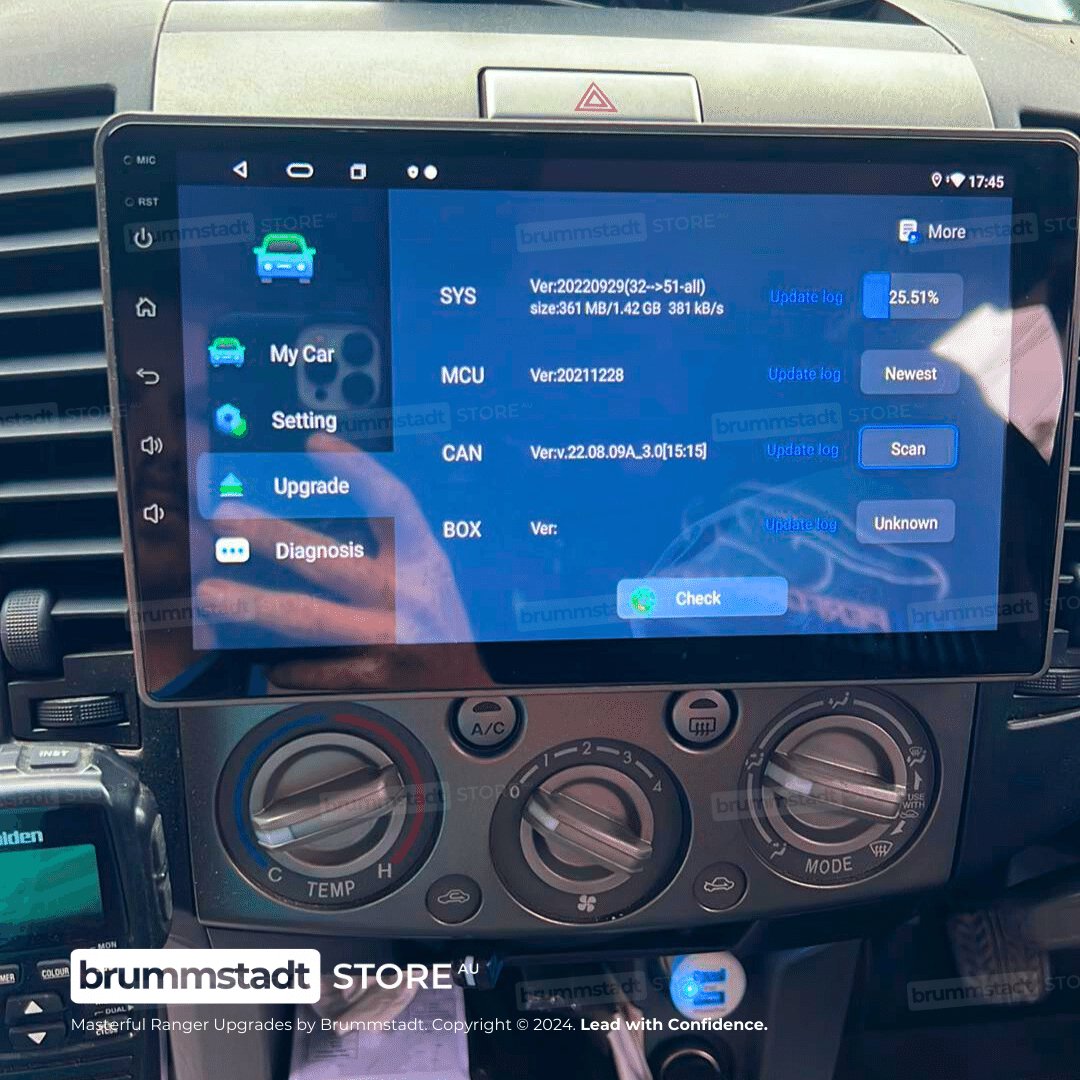 Ford Ranger 2006-2011 PJ PK - Premium Head Unit Upgrade Kit: Radio Inf ...