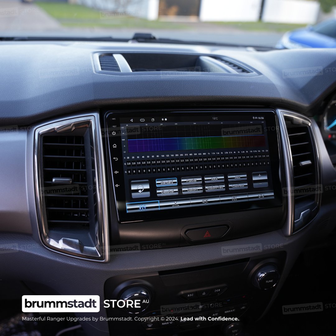 Ford Ranger 2015-2022 PX MkII & MkIII - Premium Head Unit Upgrade Kit: Radio Infotainment System with Wired & Wireless Apple CarPlay and Android Auto Compatibility - baeumer technologies