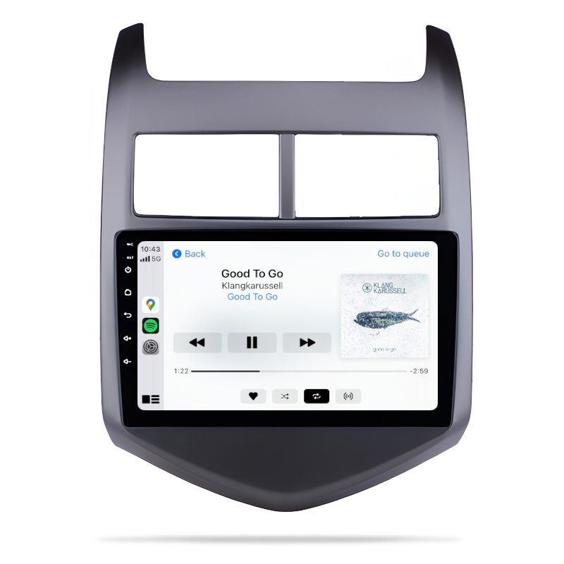 Holden Barina Spark 2011-2016 TM - Premium Head Unit Upgrade Kit: Radio Infotainment System with Wired & Wireless Apple CarPlay and Android Auto Compatibility - baeumer technologies