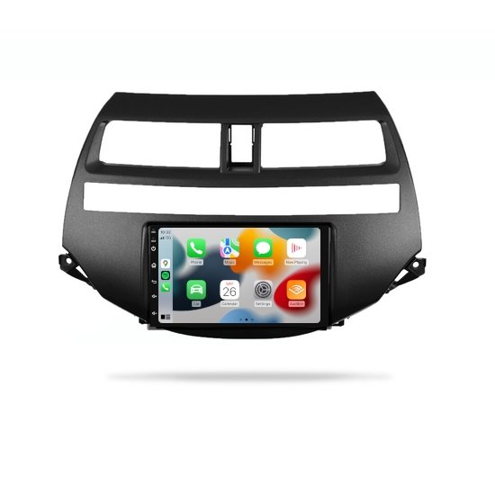 Honda Accord 2008-2012 - Premium Head Unit Upgrade Kit: Radio Infotainment System with Wired & Wireless Apple CarPlay and Android Auto Compatibility - baeumer technologies