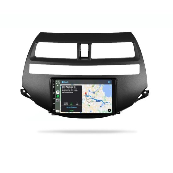 Honda Accord 2008-2012 - Premium Head Unit Upgrade Kit: Radio Infotainment System with Wired & Wireless Apple CarPlay and Android Auto Compatibility - baeumer technologies