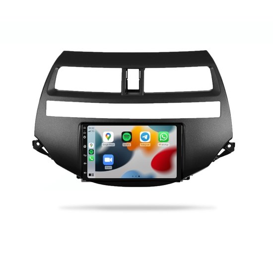Honda Accord 2008-2012 - Premium Head Unit Upgrade Kit: Radio Infotainment System with Wired & Wireless Apple CarPlay and Android Auto Compatibility - baeumer technologies
