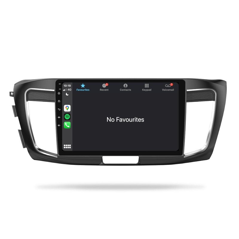 Honda Accord 2013-2019 - Premium Head Unit Upgrade Kit: Radio Infotainment System with Wired & Wireless Apple CarPlay and Android Auto Compatibility - baeumer technologies