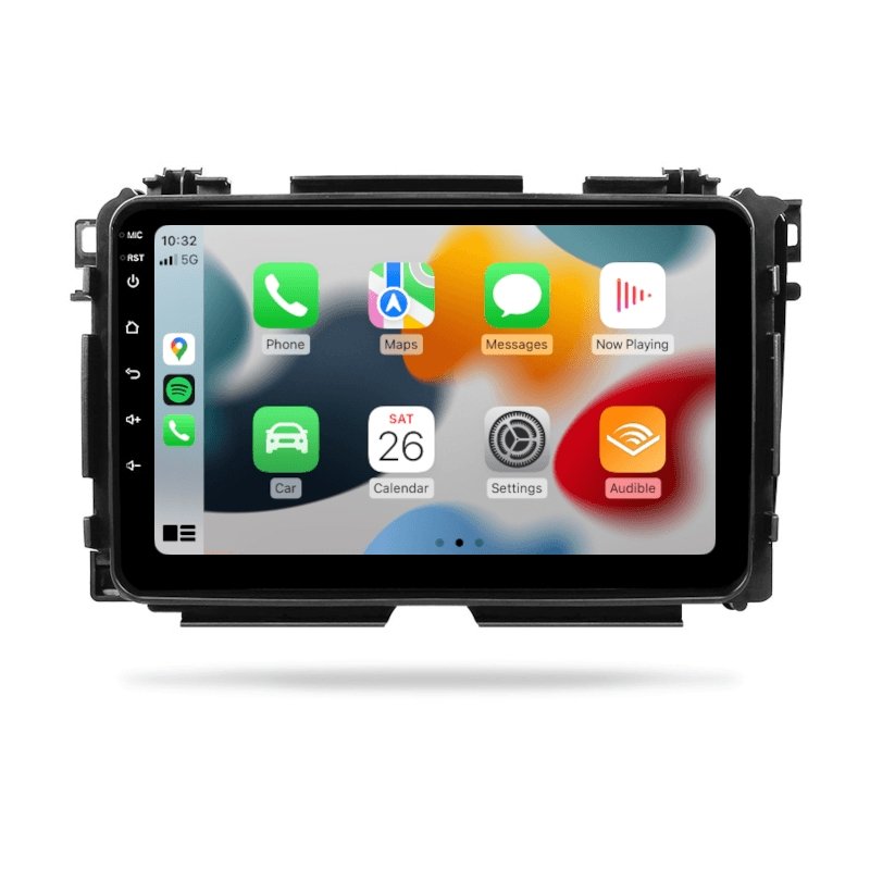 Honda HR-V 2015-2022 - Premium Head Unit Upgrade Kit: Radio Infotainment System with Wired & Wireless Apple CarPlay and Android Auto Compatibility - baeumer technologies