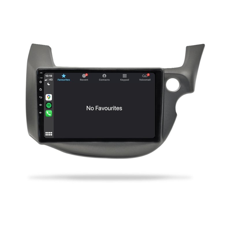 Honda Jazz 2008-2013 - Premium Head Unit Upgrade Kit: Radio Infotainment System with Wired & Wireless Apple CarPlay and Android Auto Compatibility - baeumer technologies