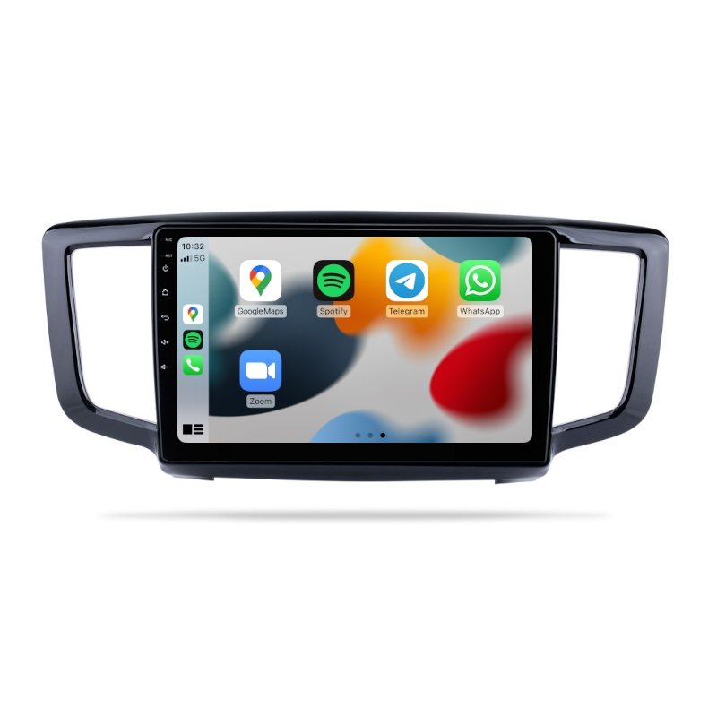 Honda Odyssey 2014-2020 - Premium Head Unit Upgrade Kit: Radio Infotainment System with Wired & Wireless Apple CarPlay and Android Auto Compatibility - baeumer technologies