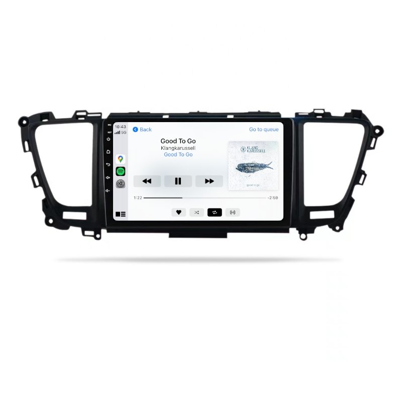 Kia Carnival 2015-2021 YP - Premium Head Unit Upgrade Kit: Radio Infotainment System with Wired & Wireless Apple CarPlay and Android Auto Compatibility - baeumer technologies