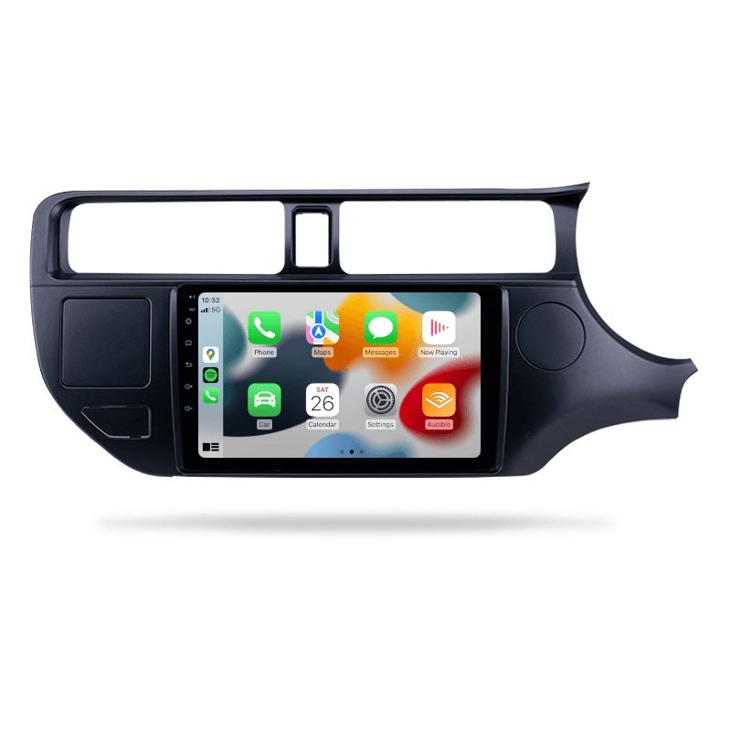 Kia Rio 2012-2016 UB - Premium Head Unit Upgrade Kit: Radio Infotainment System with Wired & Wireless Apple CarPlay and Android Auto Compatibility - baeumer technologies