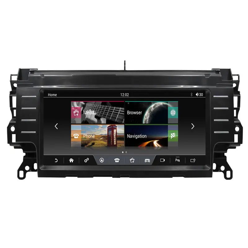 Land Rover Discovery Sport 2015-2019 - Premium Head Unit Upgrade Kit: Radio Infotainment System with Wired & Wireless Apple CarPlay and Android Auto Compatibility - baeumer technologies