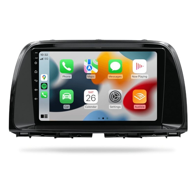 Mazda 6 (Atenza) 2013 GJ Series 1 - Premium Head Unit Upgrade Kit: Radio Infotainment System with Wired & Wireless Apple CarPlay and Android Auto Compatibility - baeumer technologies