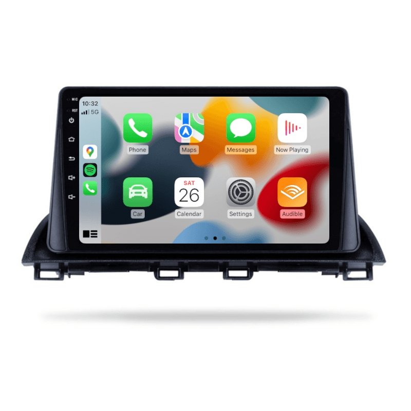 Mazda 6 (Atenza) 2014- GJ Series 2 - Premium Head Unit Upgrade Kit: Radio Infotainment System with Wired & Wireless Apple CarPlay and Android Auto Compatibility - baeumer technologies