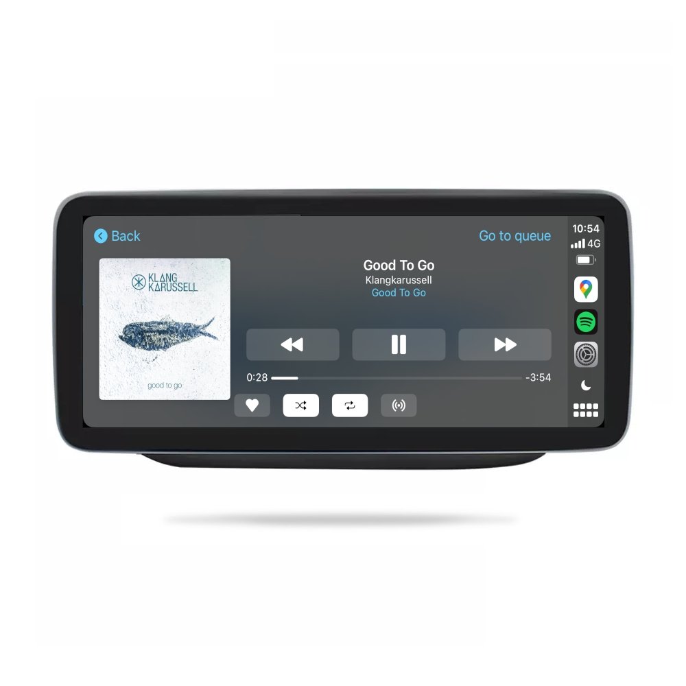 Mercedes Benz C-Class NTG 5.0 2015-2018 - Premium Head Unit Upgrade Kit: Radio Infotainment System with Wired & Wireless Apple CarPlay and Android Auto Compatibility - baeumer technologies