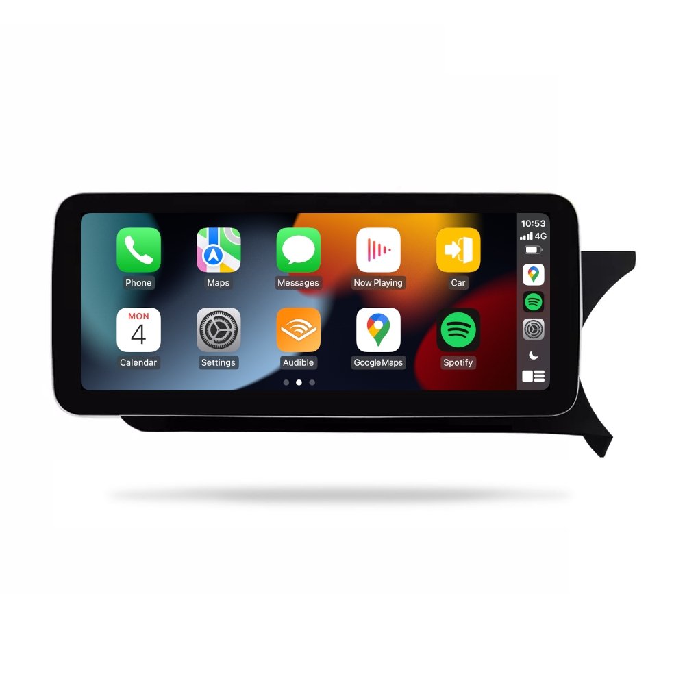 Mercedes Benz C-Class (W204) NTG 4.5 2011-2014 - Premium Head Unit Upgrade Kit: Radio Infotainment System with Wired & Wireless Apple CarPlay and Android Auto Compatibility - baeumer technologies