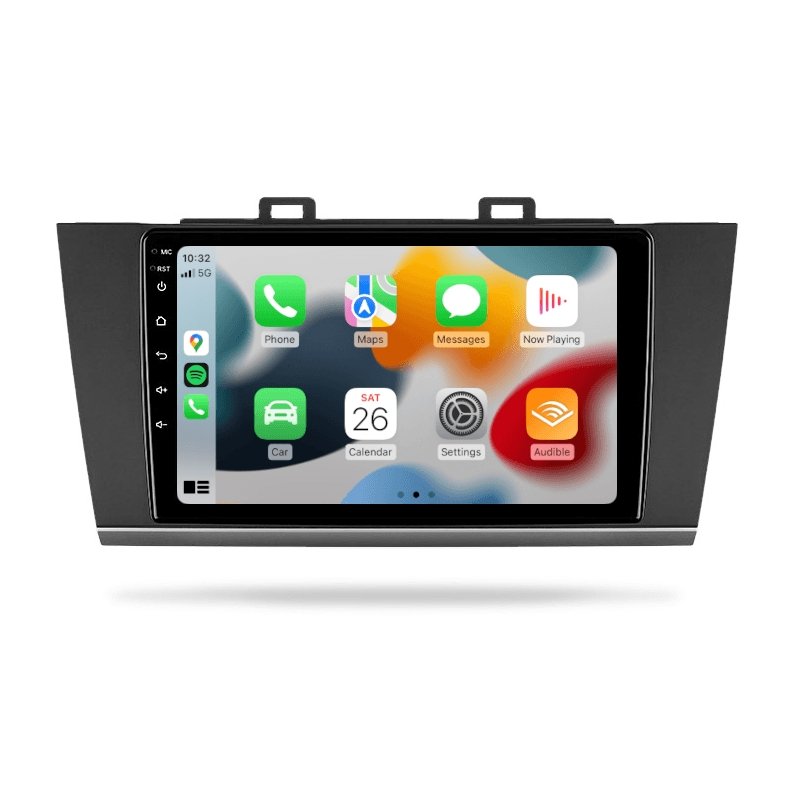Subaru Liberty (Legacy) 2015 - 2020 - Premium Head Unit Upgrade Kit: Radio Infotainment System with Wired & Wireless Apple CarPlay and Android Auto Compatibility - baeumer technologies