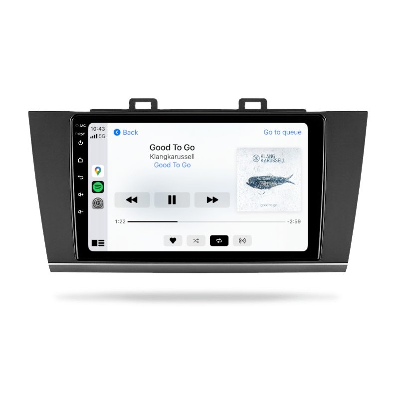 Subaru Liberty (Legacy) 2015 - 2020 - Premium Head Unit Upgrade Kit: Radio Infotainment System with Wired & Wireless Apple CarPlay and Android Auto Compatibility - baeumer technologies