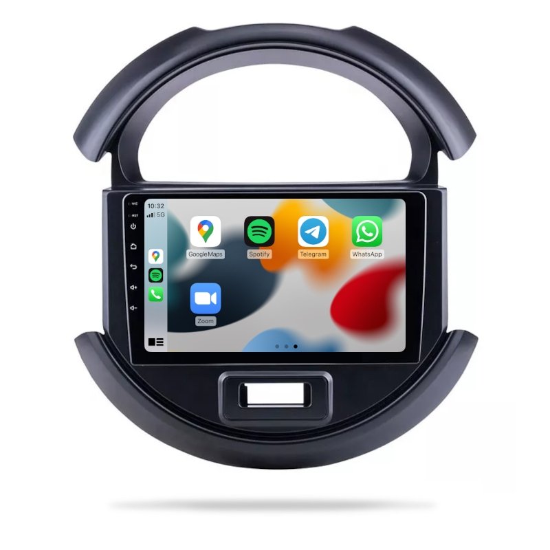 Suzuki S-Presso 2019-2022 - Premium Head Unit Upgrade Kit: Radio Infotainment System with Wired & Wireless Apple CarPlay and Android Auto Compatibility - baeumer technologies