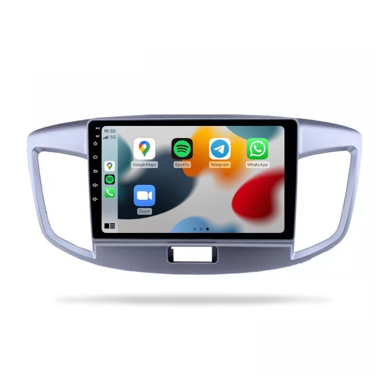 Suzuki Wagon R 2012-2017 - Premium Head Unit Upgrade Kit: Radio Infotainment System with Wired & Wireless Apple CarPlay and Android Auto Compatibility - baeumer technologies