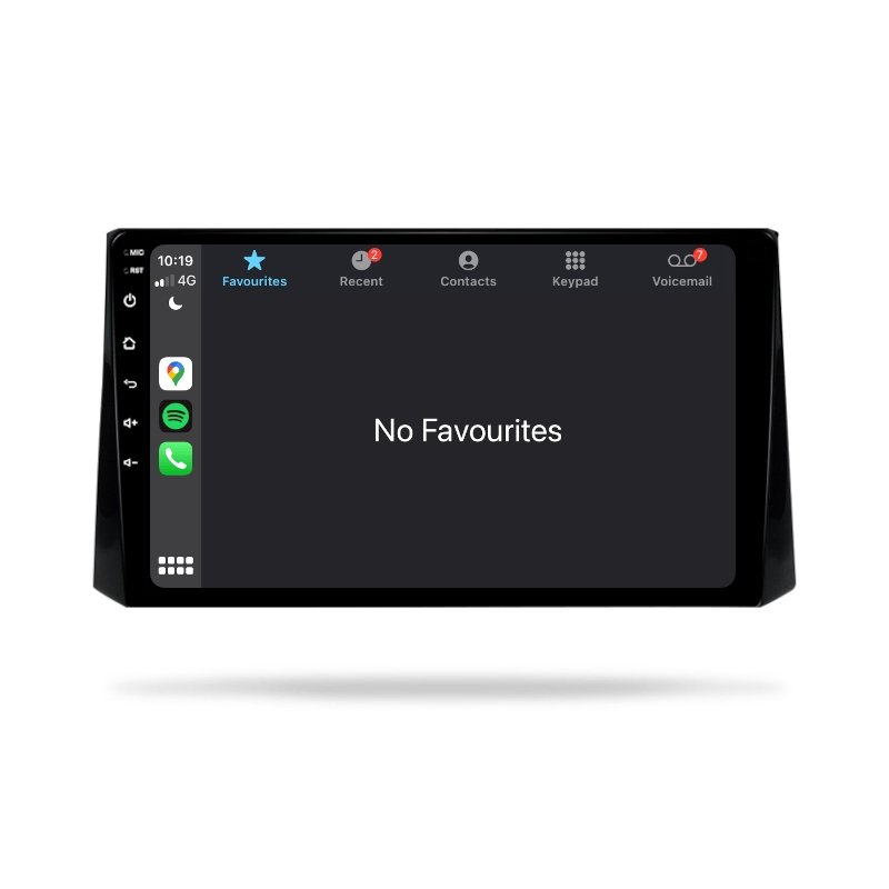 Toyota Corolla 2018-2022 - Premium Head Unit Upgrade Kit: Radio Infotainment System with Wired & Wireless Apple CarPlay and Android Auto Compatibility - baeumer technologies