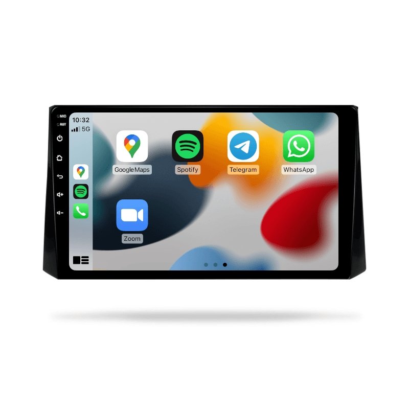 Toyota Corolla 2018-2022 - Premium Head Unit Upgrade Kit: Radio Infotainment System with Wired & Wireless Apple CarPlay and Android Auto Compatibility - baeumer technologies
