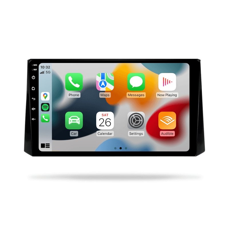 Toyota Corolla 2018-2022 - Premium Head Unit Upgrade Kit: Radio Infotainment System with Wired & Wireless Apple CarPlay and Android Auto Compatibility - baeumer technologies