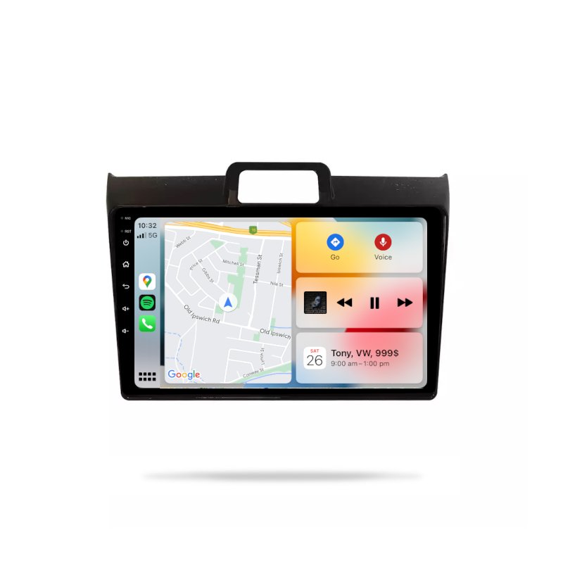 Toyota Corolla Axio Fielder 2012-2021 - Premium Head Unit Upgrade Kit: Radio Infotainment System with Wired & Wireless Apple CarPlay and Android Auto Compatibility - baeumer technologies