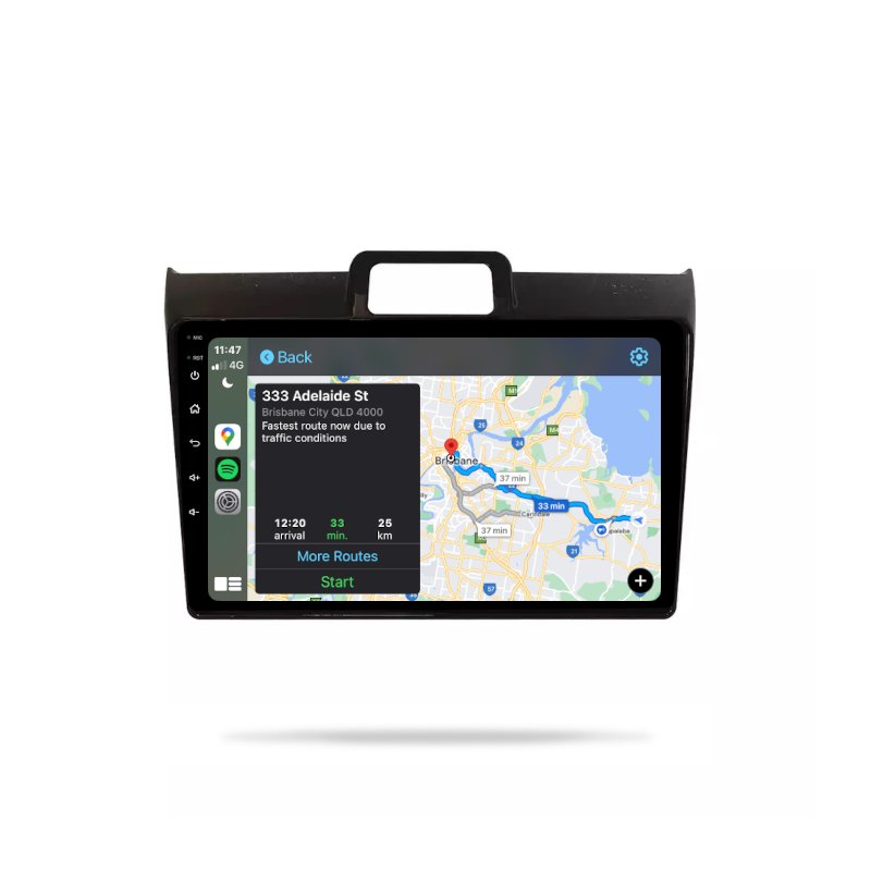 Toyota Corolla Axio Fielder 2012-2021 - Premium Head Unit Upgrade Kit: Radio Infotainment System with Wired & Wireless Apple CarPlay and Android Auto Compatibility - baeumer technologies