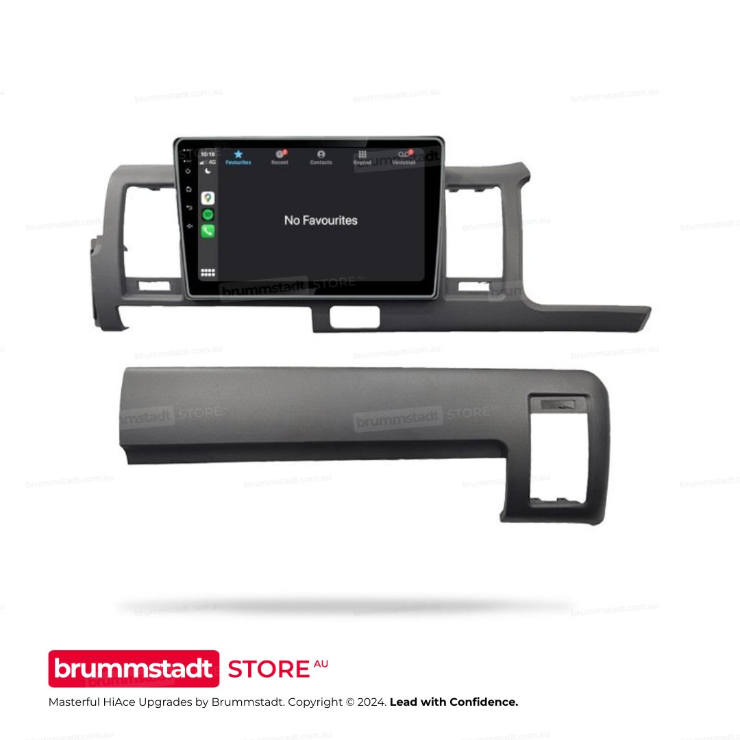 Toyota HiAce 2004-2019 - Premium Head Unit Upgrade Kit: Radio Infotain ...