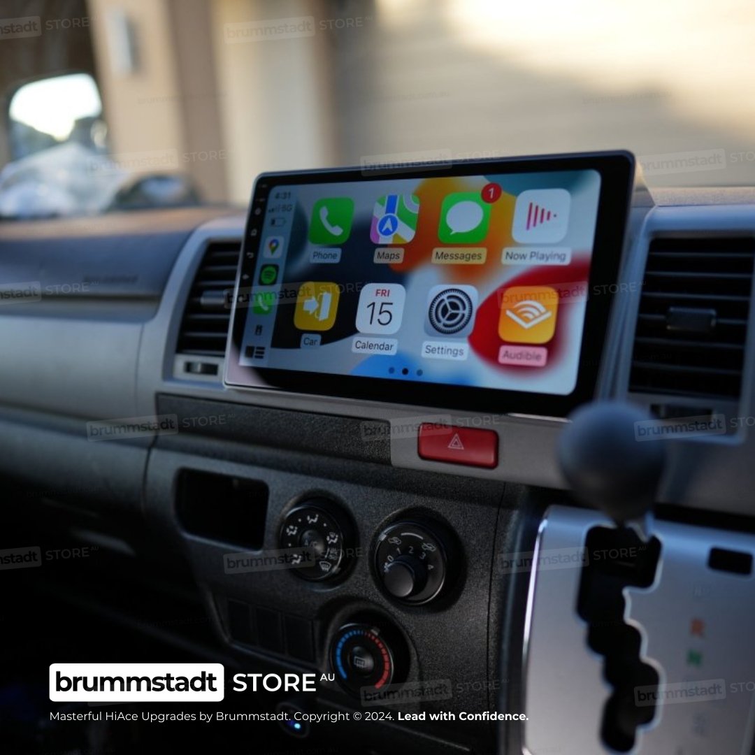 Toyota HiAce 2004-2019 - Premium Head Unit Upgrade Kit: Radio Infotain ...