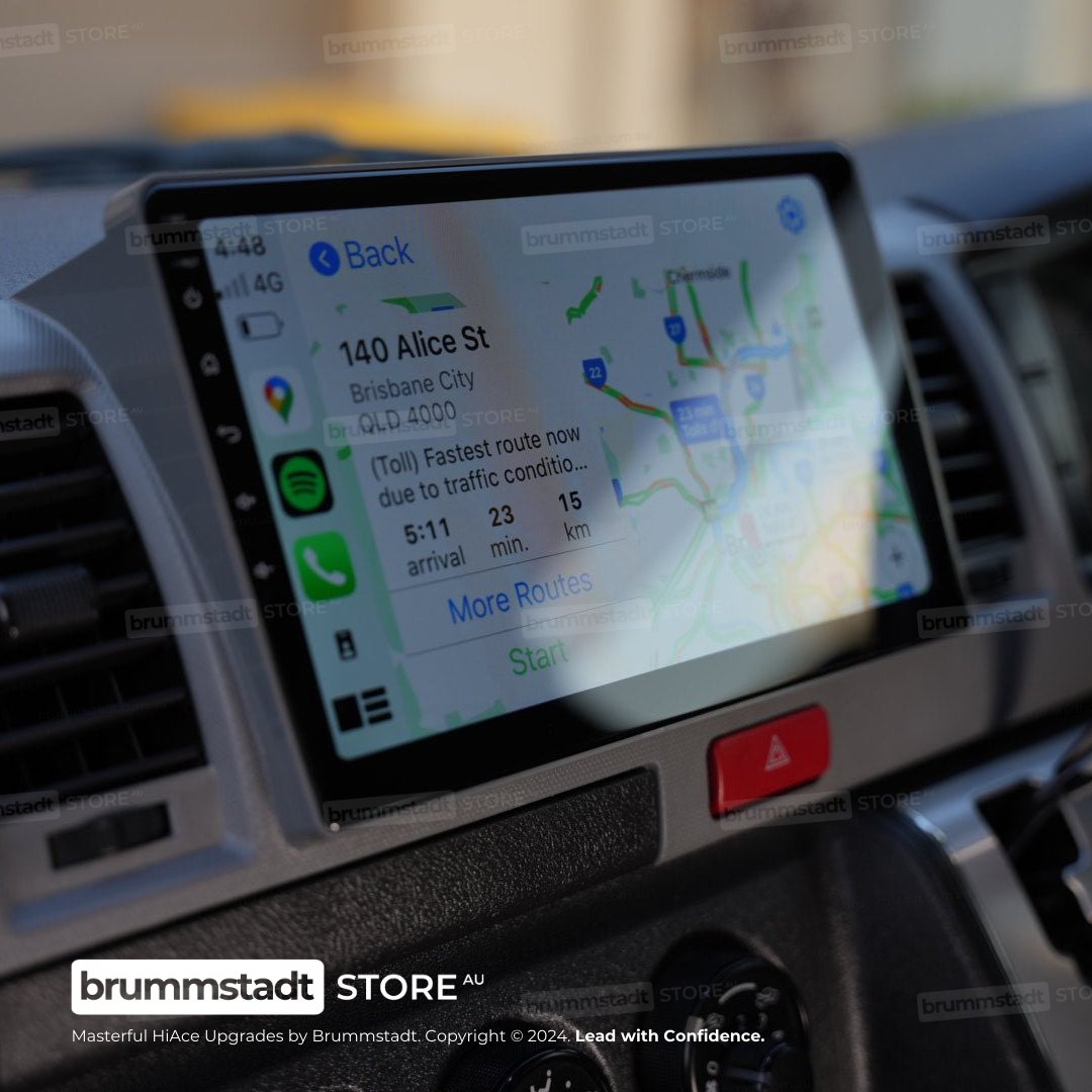 Toyota HiAce 2004-2019 - Premium Head Unit Upgrade Kit: Radio Infotain ...