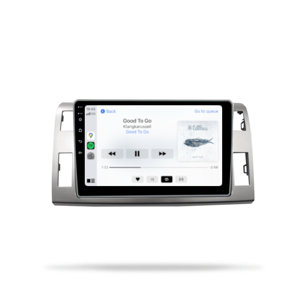 Toyota Tarago (Estima) 2006-2022 - Premium Head Unit Upgrade Kit: Radio Infotainment System with Wired & Wireless Apple CarPlay and Android Auto Compatibility - baeumer technologies